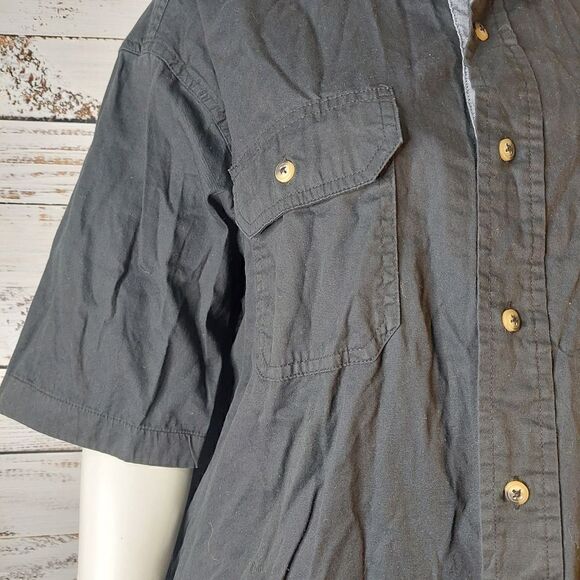 Men's 100% Cotton Wrangler Short Sleeve Button Down Shirt. - Picture 4 of 12